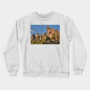 Zhangjiajie Pinnacles on a sunny day Crewneck Sweatshirt